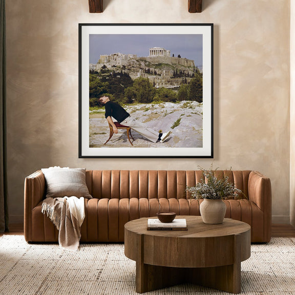Civilized Snooze by Slim Aarons - 48"X48"