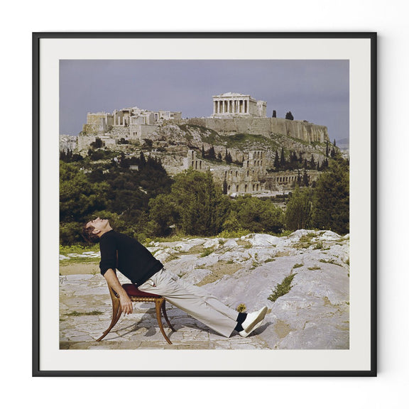 Civilized Snooze by Slim Aarons - 48"X48"