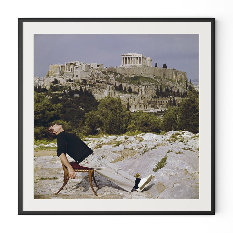 Civilized Snooze by Slim Aarons - 48"X48"