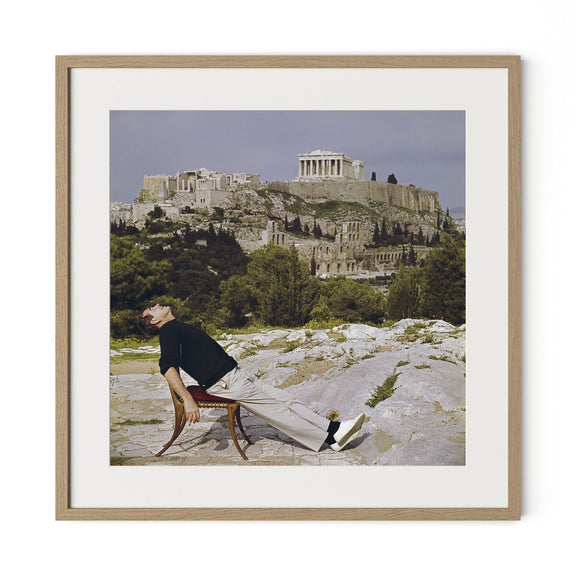 Civilized Snooze by Slim Aarons - 32"X32"