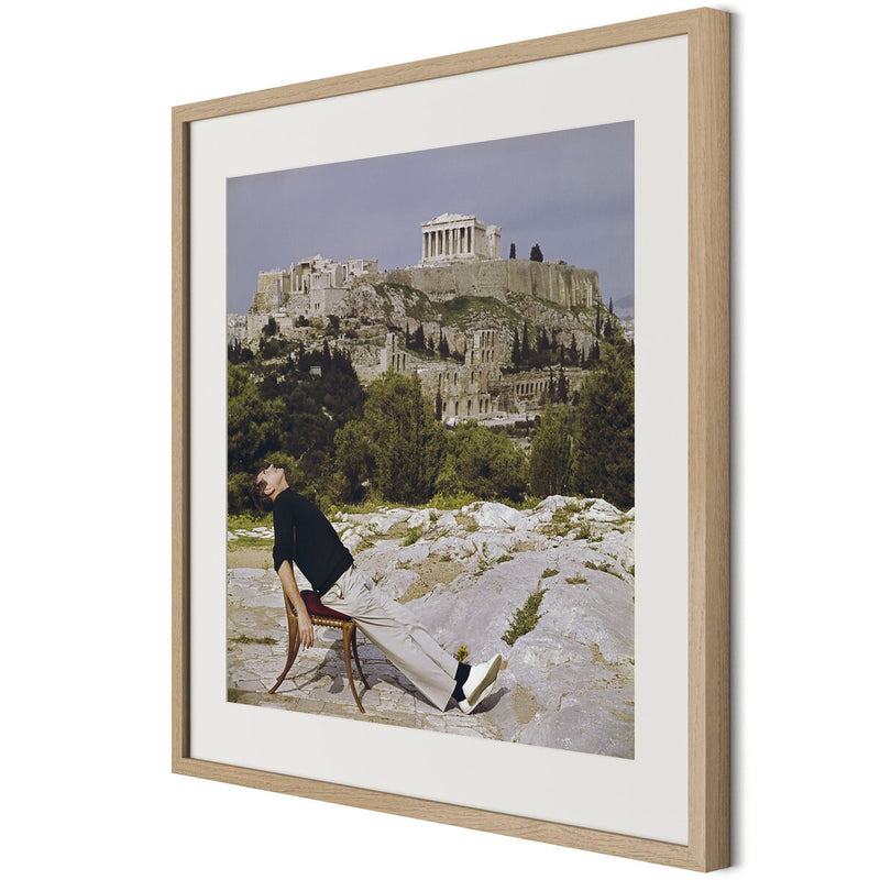 Civilized Snooze by Slim Aarons - 32"X32"