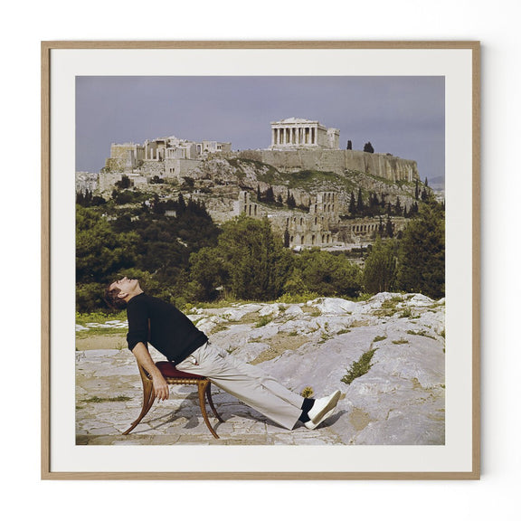 Civilized Snooze by Slim Aarons - 48"X48"