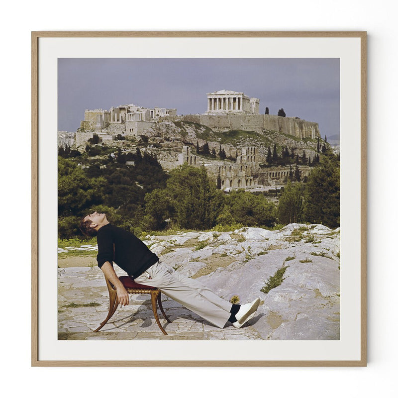 Civilized Snooze by Slim Aarons - 48"X48"