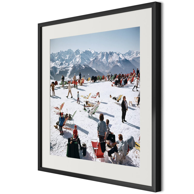 Verbier Vacation by Slim Aarons - 32"X32"