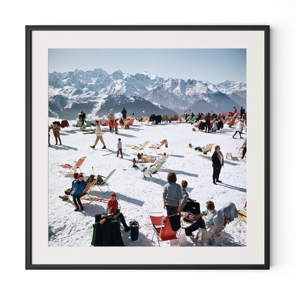 Verbier Vacation by Slim Aarons - 40"X40"