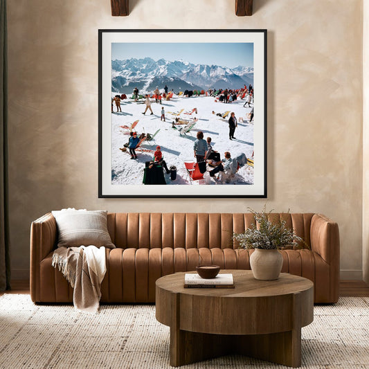Verbier Vacation by Slim Aarons - 48"X48"