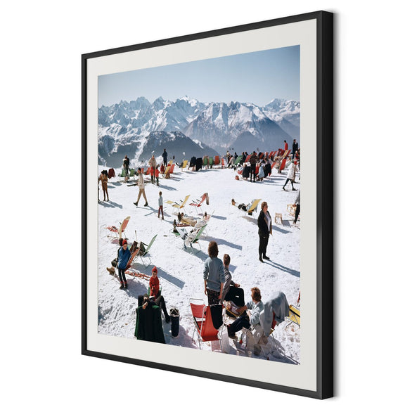 Verbier Vacation by Slim Aarons - 48"X48"