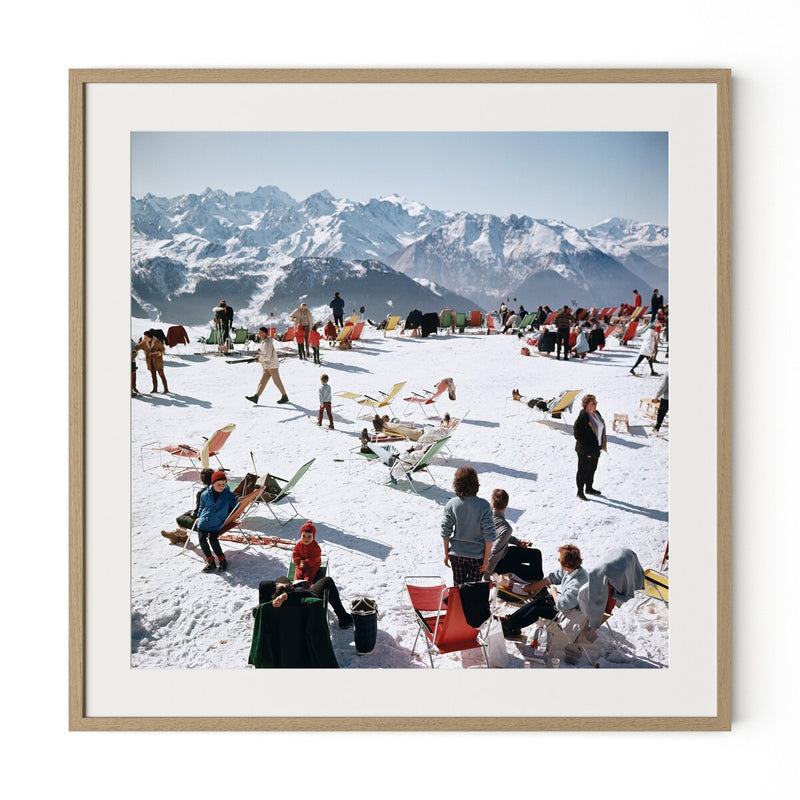 Verbier Vacation by Slim Aarons - 40"X40"