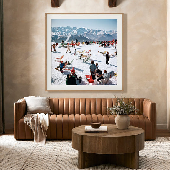 Verbier Vacation by Slim Aarons - 48"X48"