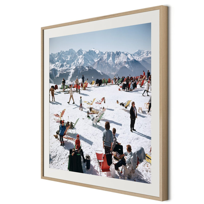 Verbier Vacation by Slim Aarons - 48"X48"