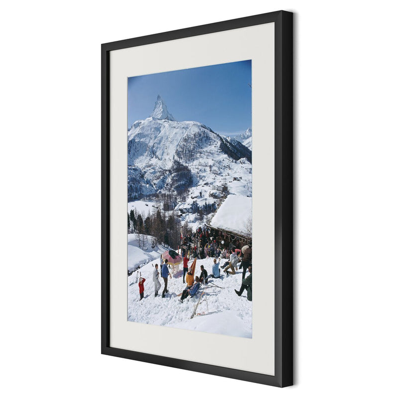 Zermatt Skiing by Slim Aarons - 24"X32"