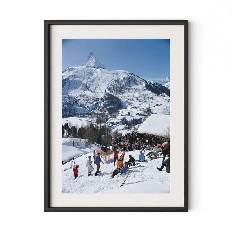 Zermatt Skiing by Slim Aarons - 30"X40"