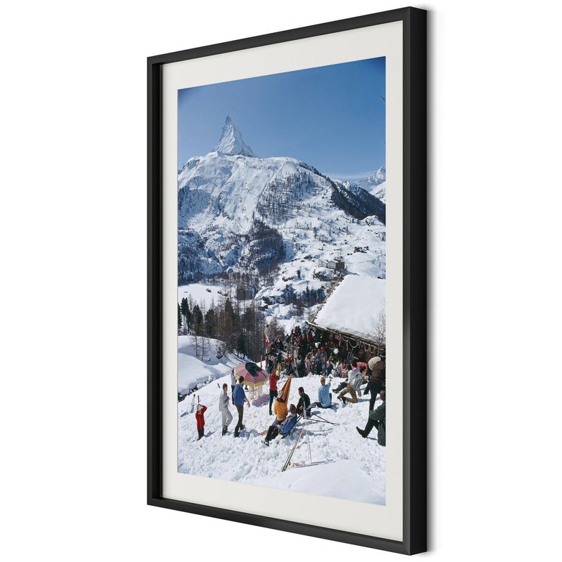 Zermatt Skiing by Slim Aarons - 36"X48"
