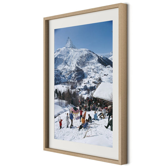Zermatt Skiing by Slim Aarons - 30"X40"