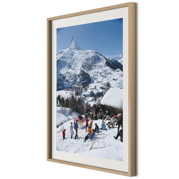 Zermatt Skiing by Slim Aarons - 36"X48"