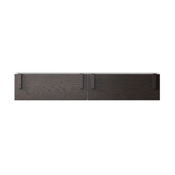 James Wall Mounted Bookcase - Double