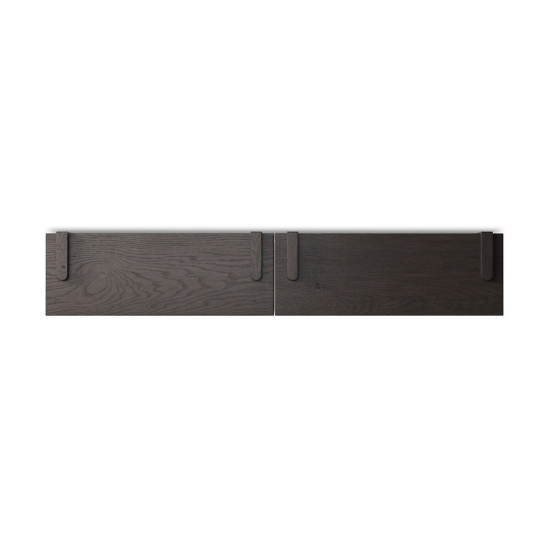 James Wall Mounted Bookcase - Double