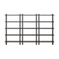 James Wall Mounted Bookcase - Triple