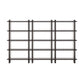 James Wall Mounted Bookcase - Triple