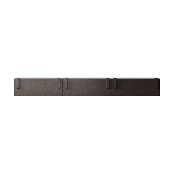 James Wall Mounted Bookcase - Triple