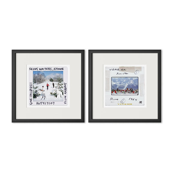 Ski Diptych by Slim Aarons - 36"X18"