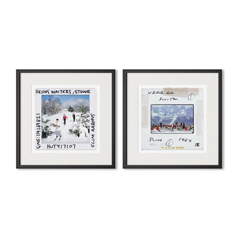 Ski Diptych by Slim Aarons - 64"X32"