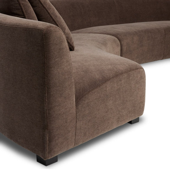 Liam 3-Piece Sectional - Leora Mink