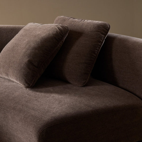 Liam 3-Piece Sectional - Leora Mink