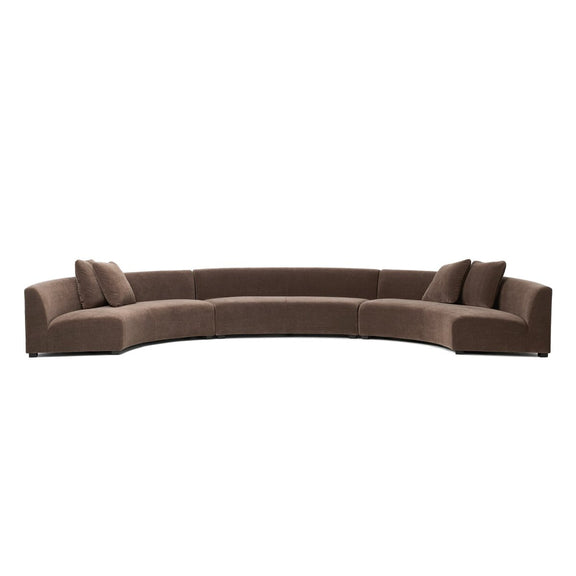 Liam 3-Piece Sectional - Leora Mink