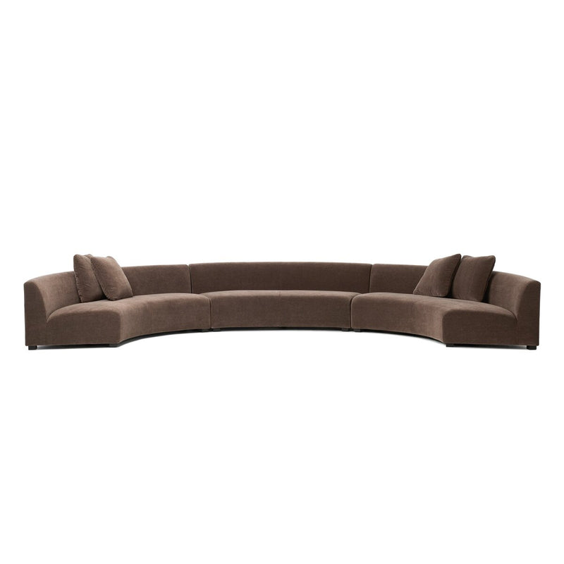 Liam 3-Piece Sectional - Leora Mink