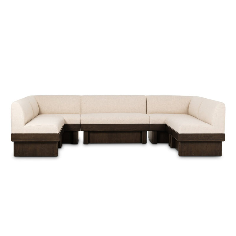 Colven Dining Banquette U-Shape - 129"