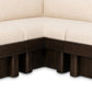 Colven Dining Banquette L-Shape - 112"