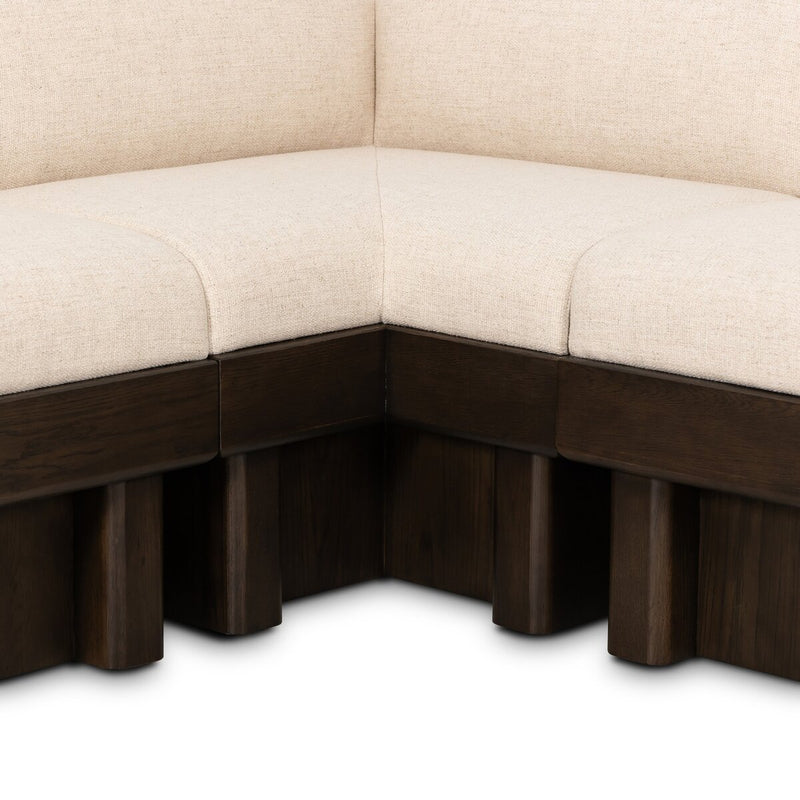Colven Dining Banquette L-Shape - 112"