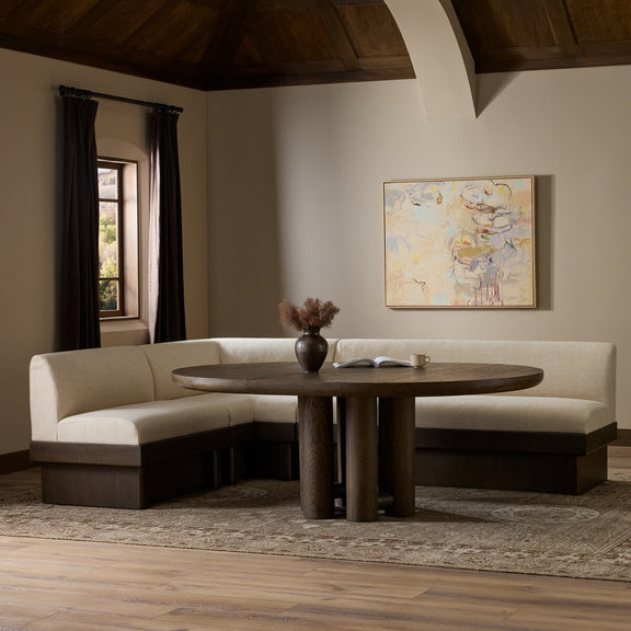 Colven Dining Banquette L-Shape - 112"
