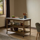 Lawhon Kitchen Island - Carrara White Marble