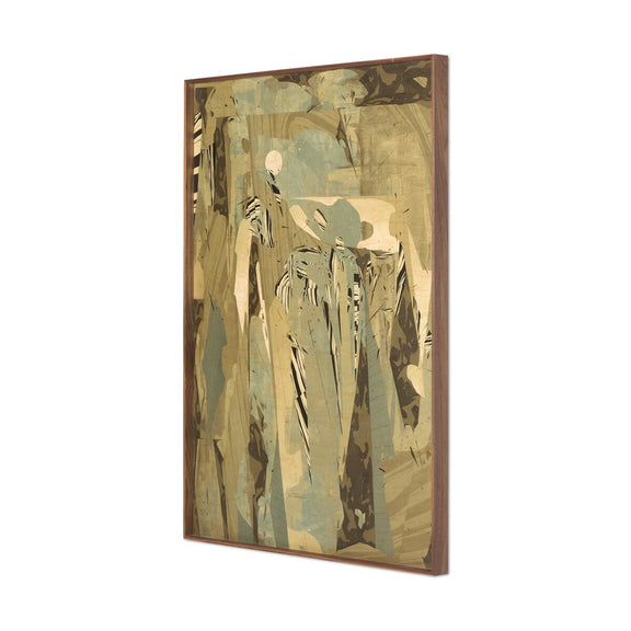 Memoria Transversal II - Blue by Blasto - 18"X24"
