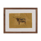Longhorn Sketch - Edit by Lauren Fuhr - 16"X12"