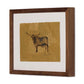 Longhorn Sketch - Edit by Lauren Fuhr - 16"X12"