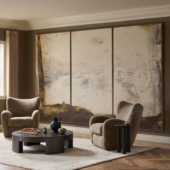 Pure Triptych by Matera - 157.5"X94.5"