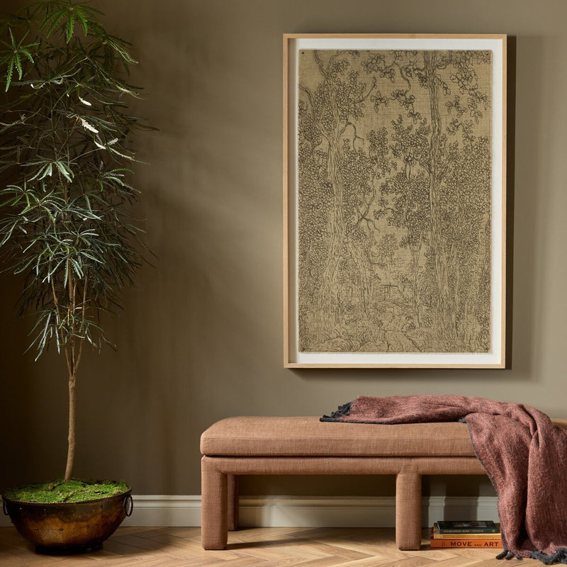 Small Wooded Landscape by Hercules Segers - 40"X60"