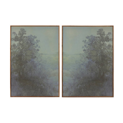 The Knowing Diptych by Aileen Fitzgerald - 60"X40"
