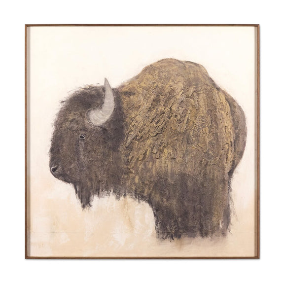 Bison by Paul Meyer - 24"X24"