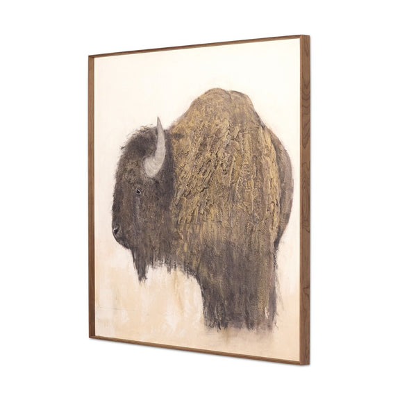 Bison by Paul Meyer - 24"X24"