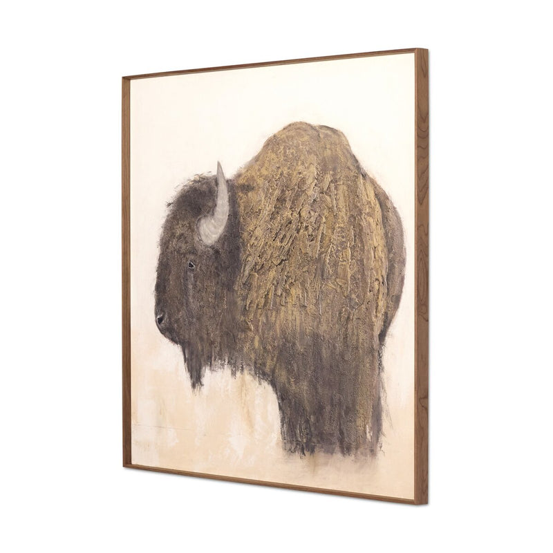Bison by Paul Meyer - 24"X24"