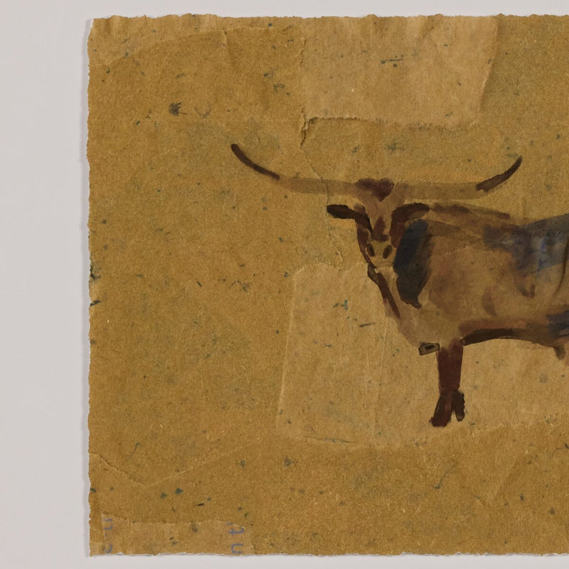 Animal Sketch Triptych by Lauren Fuhr - 48"X12"
