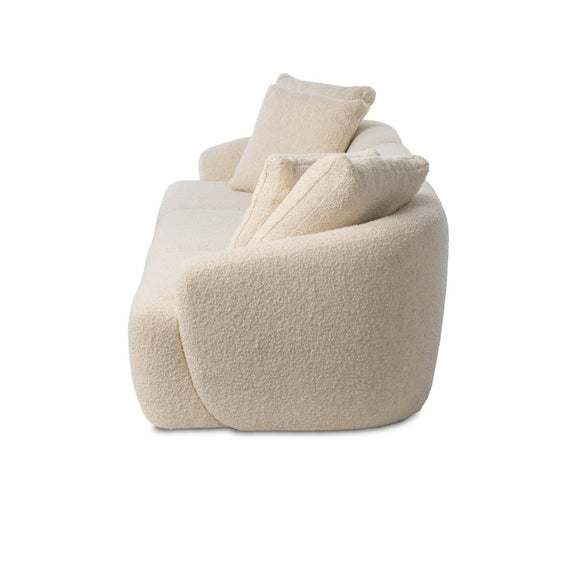 Lisa 3Pc Sectional - Gemena Cream