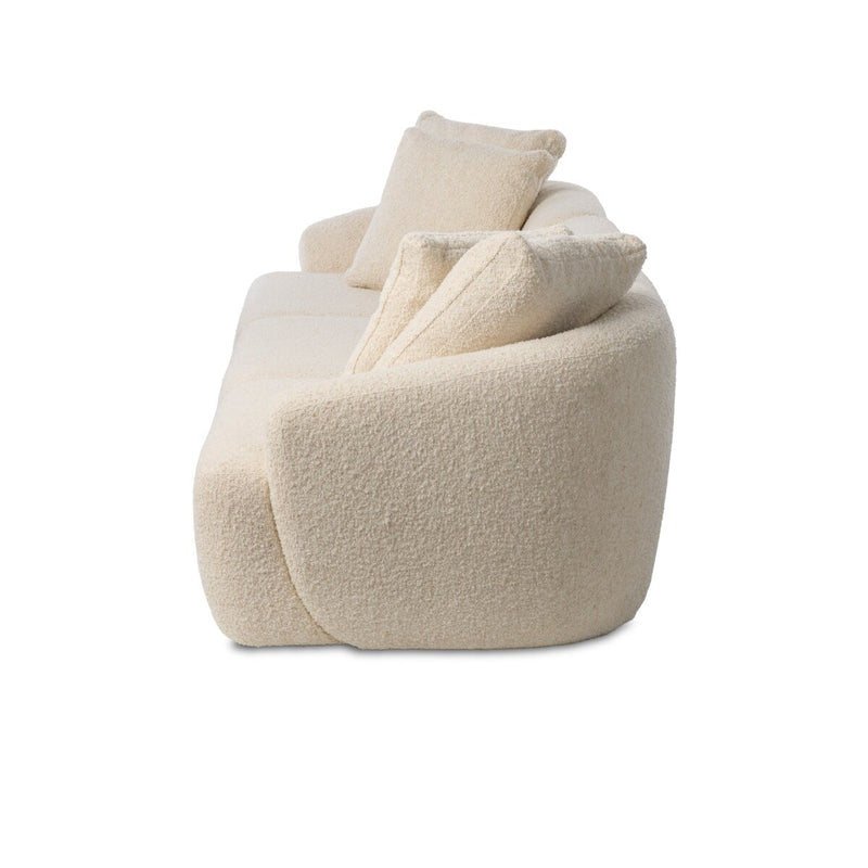 Lisa 3Pc Sectional - Gemena Cream