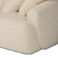 Lisa 5Pc Sectional - Gemena Cream