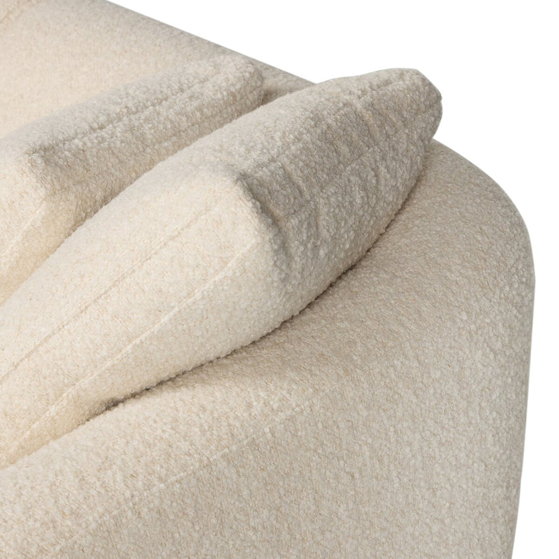 Lisa 5Pc Sectional - Gemena Cream