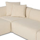 Lisa 5Pc Sectional - Gemena Cream